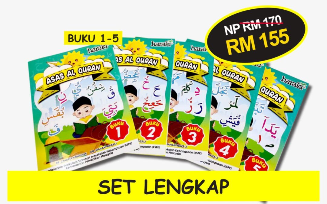 Set Modul Mengaji Lengkap Harakids