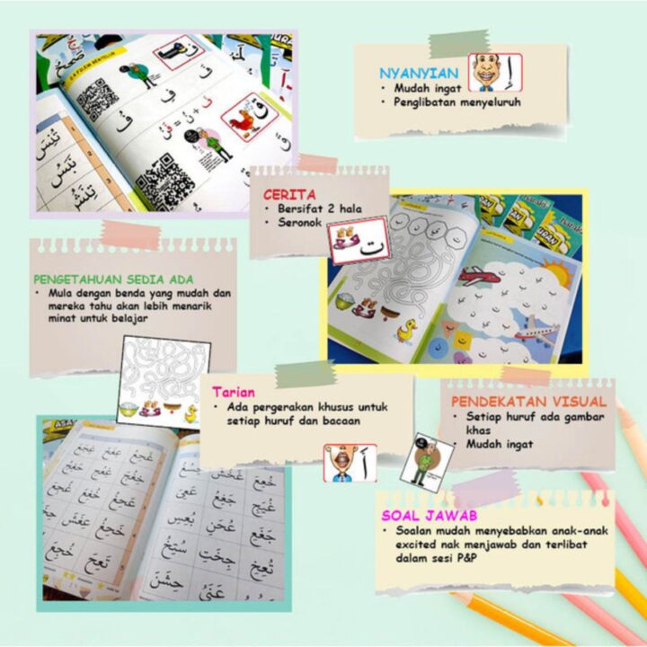 Set Modul Mengaji Lengkap Harakids - Image 3