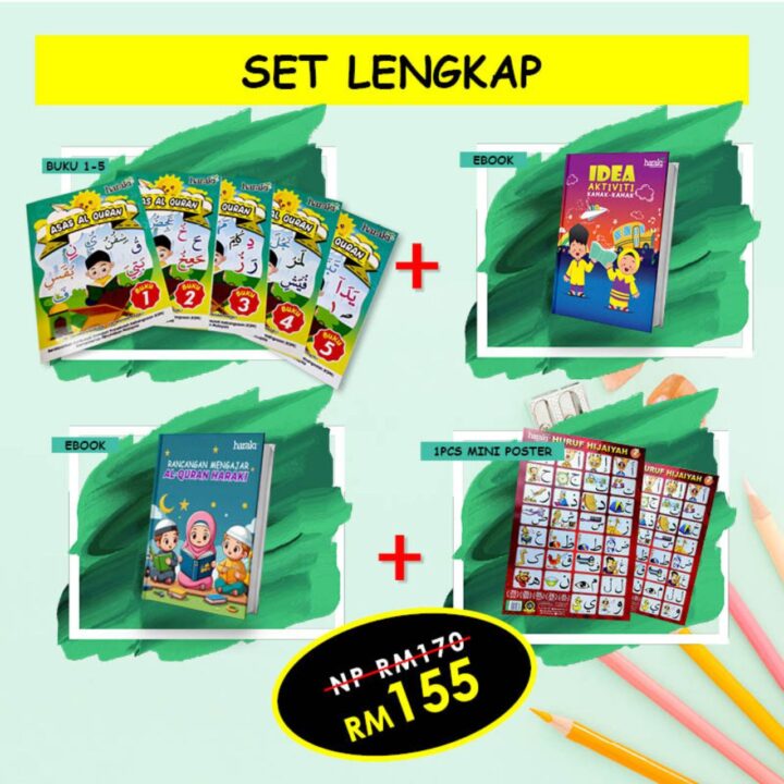 Set Modul Mengaji Lengkap Harakids - Image 2